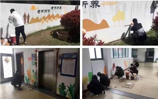 南京藝之行畫室&江寧區(qū)湯山街道開展“情系雷鋒月，愛繪敬老院”學(xué)雷鋒活動！圖二
